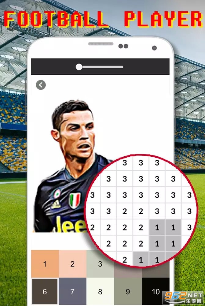 Football Logo Coloring By Number:Pixel Art���°�v20.0 ��׿���ͼ1