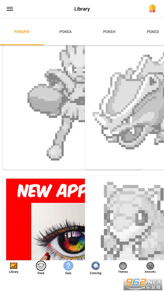 像素宝可梦填色游戏(Pokepix Color By Number)截图3