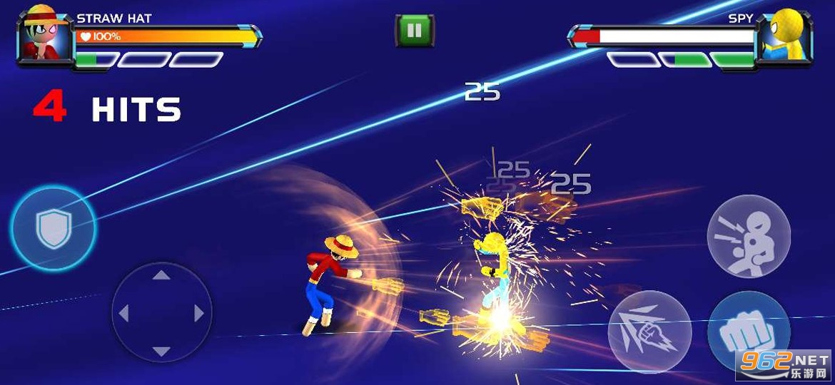 ����˳���Ӣ��Stickman Superhero: Stick Game��ͼ0