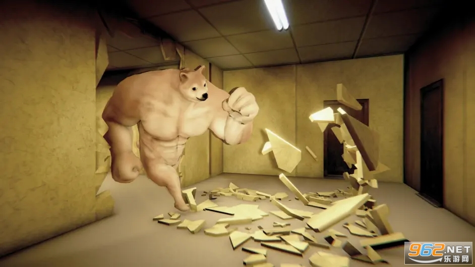 后房肌肉柴犬恐惧(Backrooms Buff Doge) 后房肌肉柴犬恐惧(Backrooms Buff Doge)