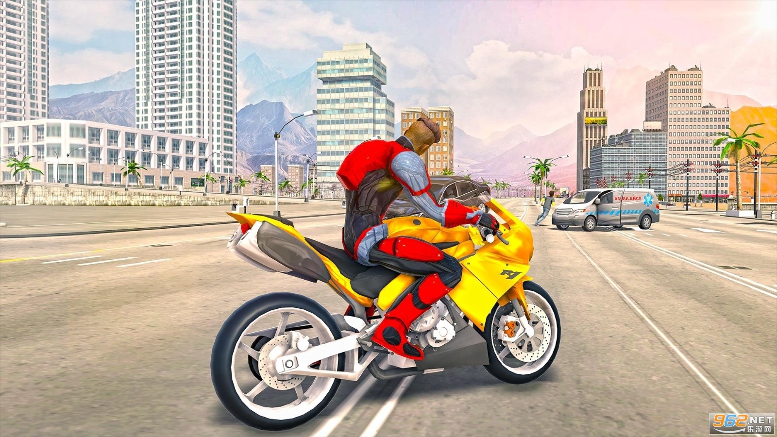 ����Ӣ���ؼ�Ħ��������3d(Motorbike Game 3d:Stunt Games)