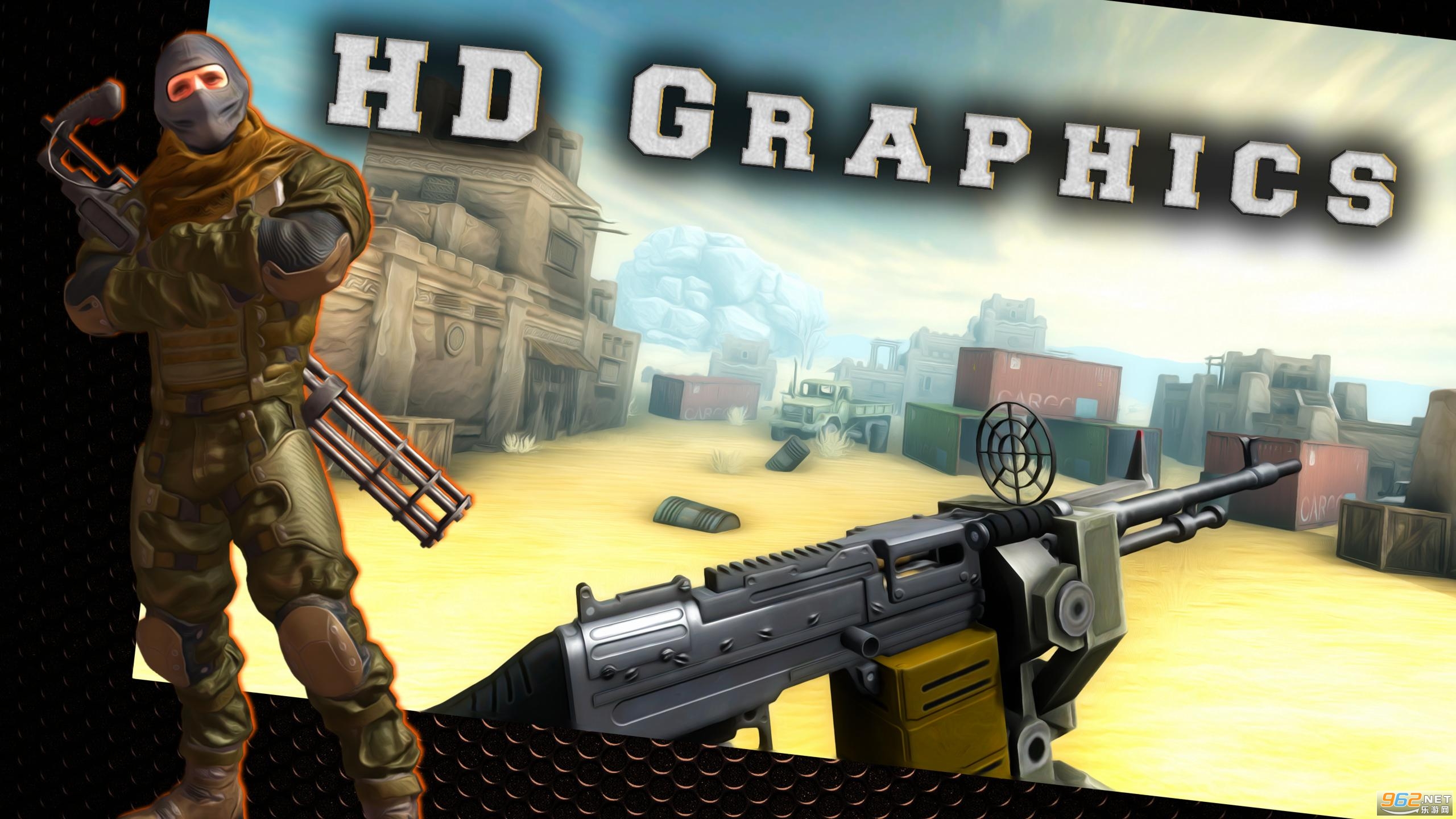 ɳĮ����ǹ��(Desert Gunner Machine Gun Game)��Ϸ�������ͼ3