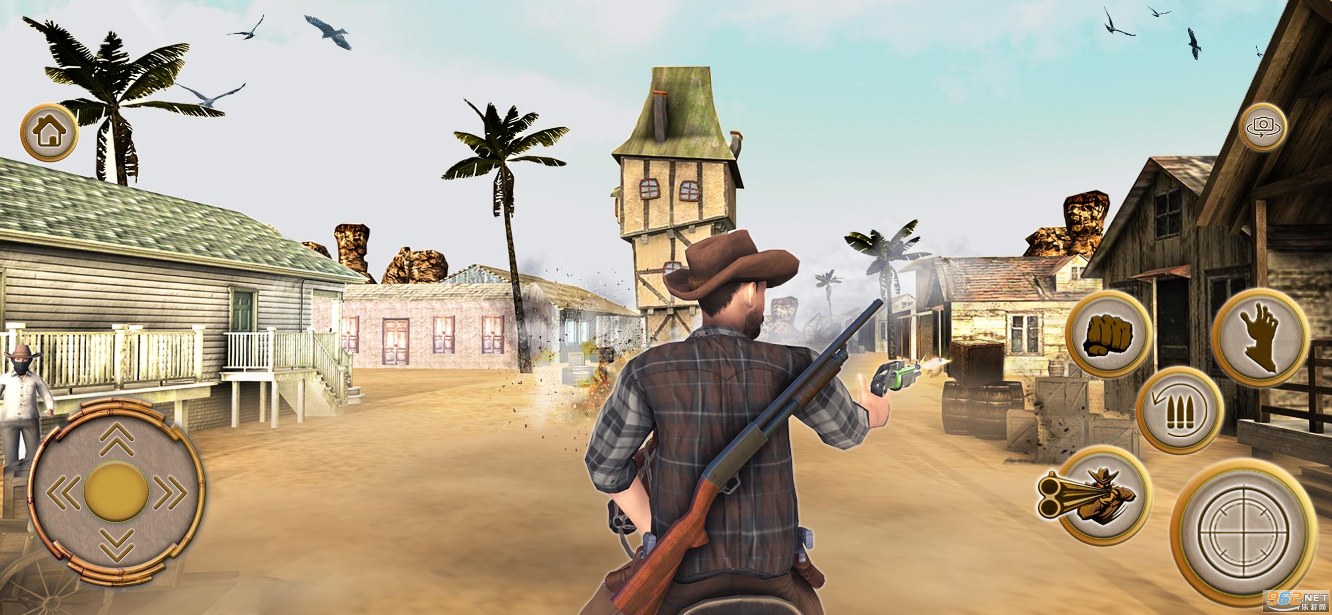 ��Ұ����ţ��ǹ����Ϸ(Western Cowboy Gun Shooting)��ͼ0