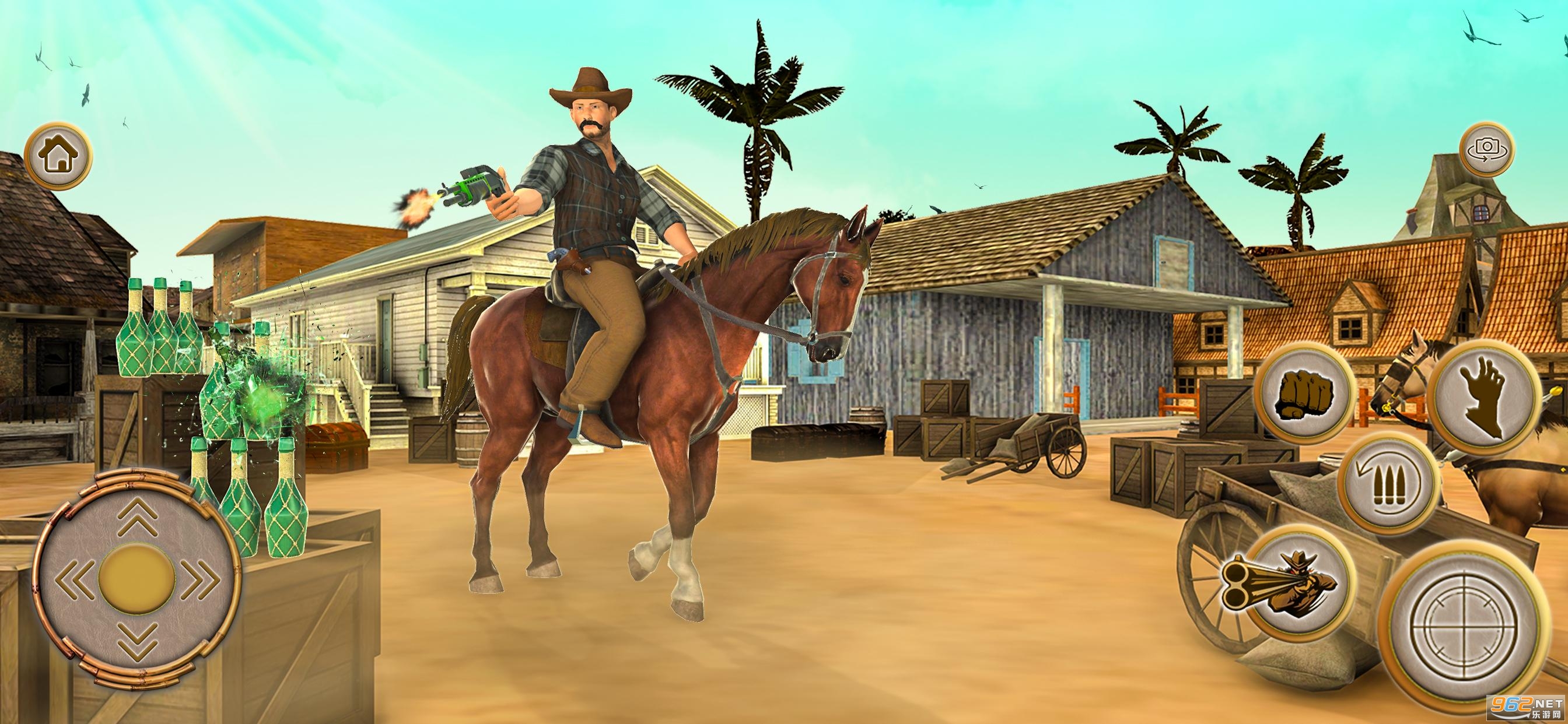 ��Ұ����ţ��ǹ����Ϸ(Western Cowboy Gun Shooting)��ͼ1