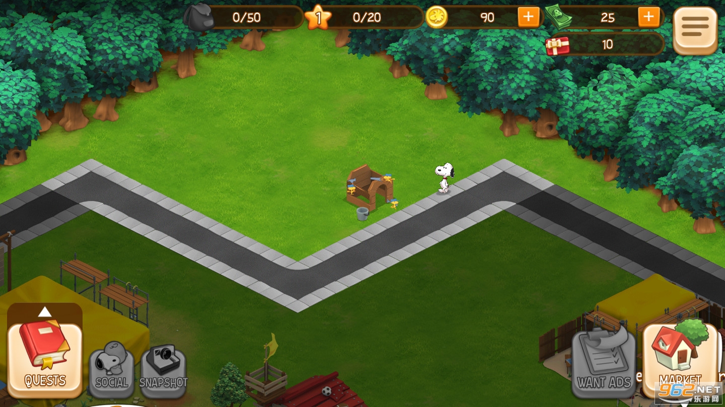 ʷŬ�ȵ�С������(Snoopys Town Tale CityBuilder)��ͼ3