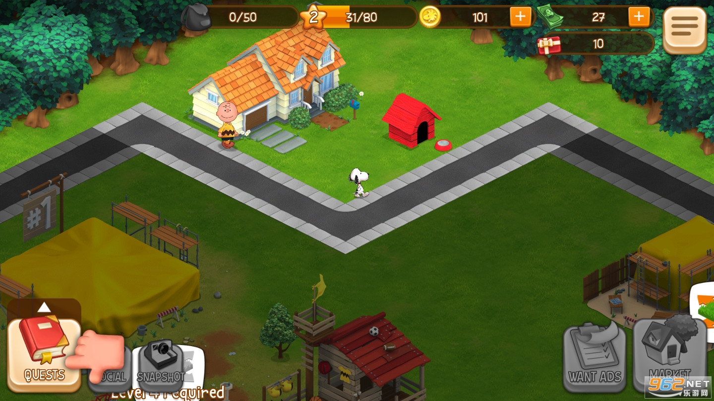 ʷŬ�ȵ�С������(Snoopys Town Tale CityBuilder)��ͼ2