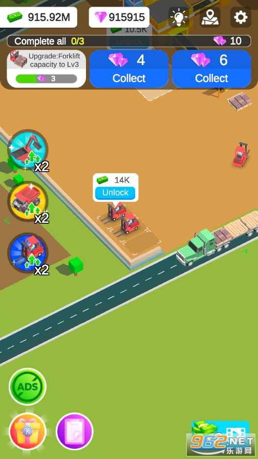 ����ɳ�ش���ƽ��(Idle Sand Tycoon)v1.2.2 ���޽����ʯ��ͼ1