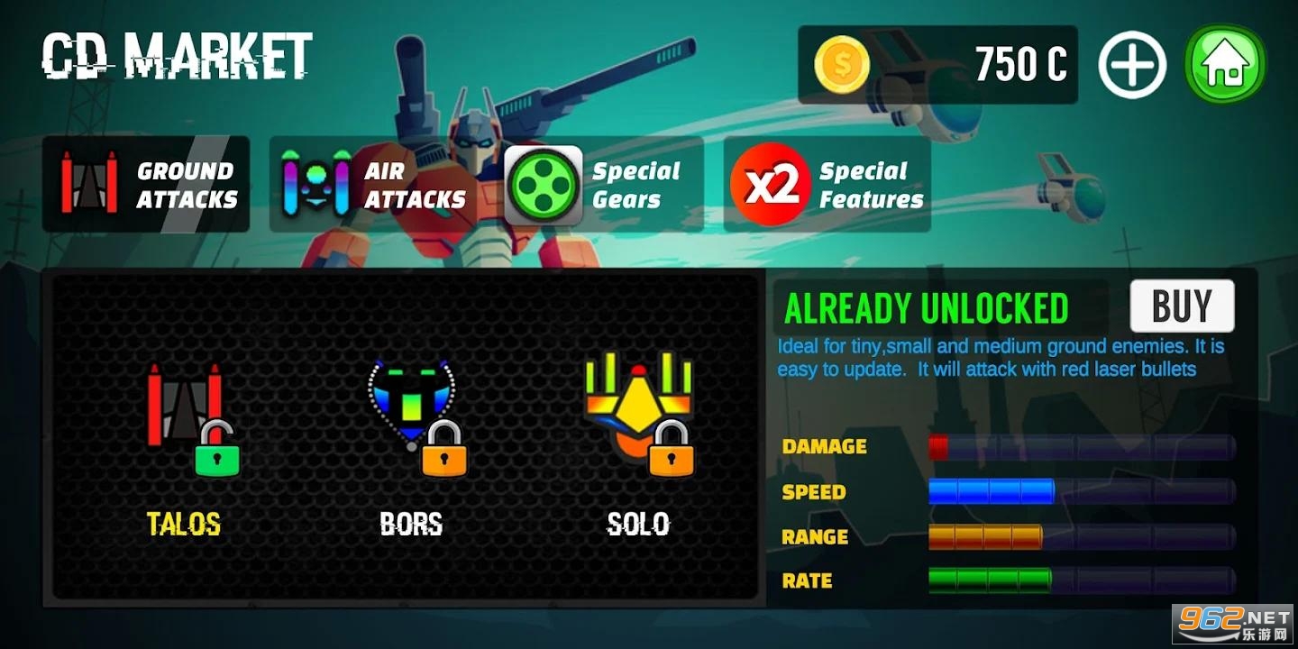 Canyon Defense Mobile��Ϸ���°� v1.0.10��ͼ0