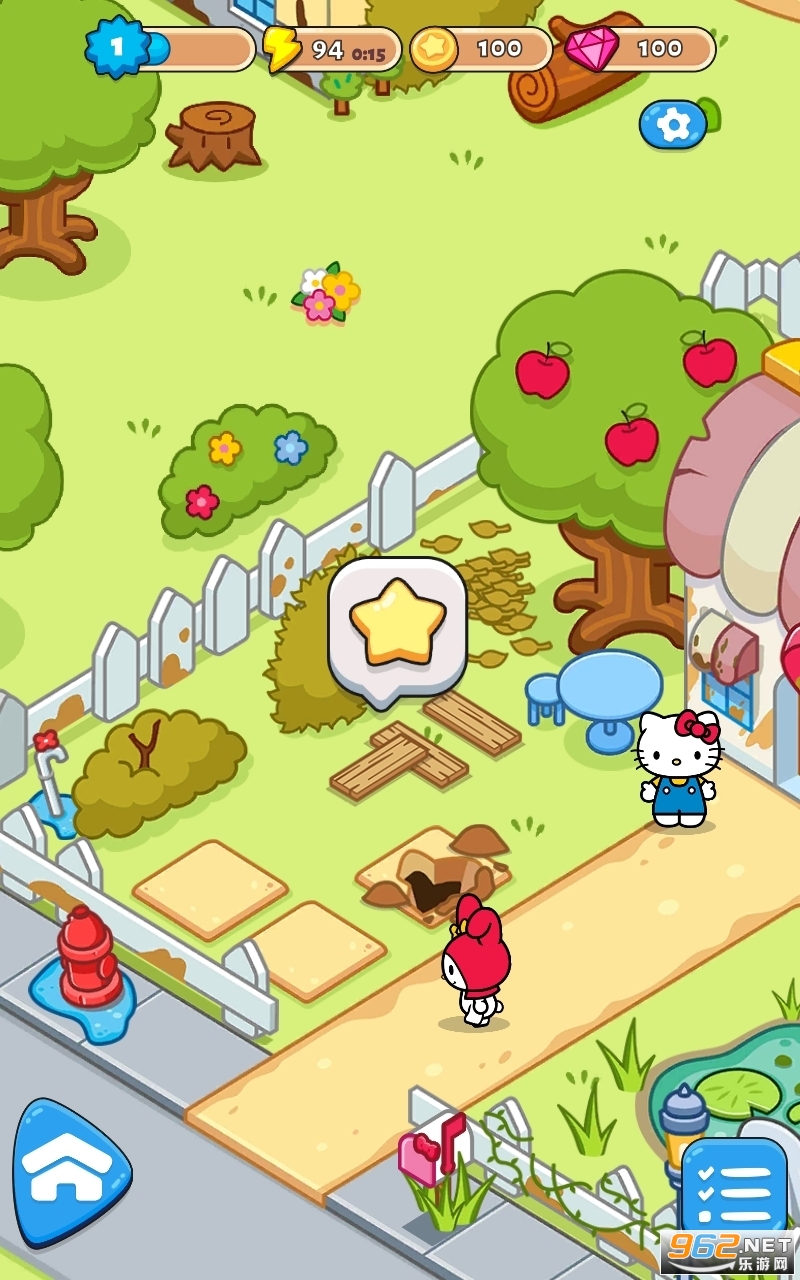 ����èhellokitty�ϲ�С��(Hello Kitty Merge Town)v1.1.11239 ���°��ͼ1