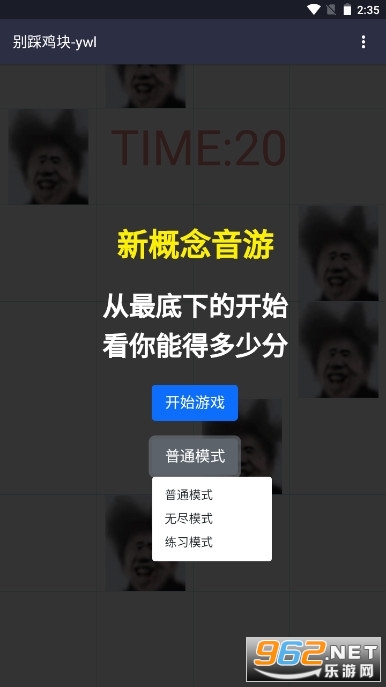 别踩鸡块蔡徐坤小游戏截图2