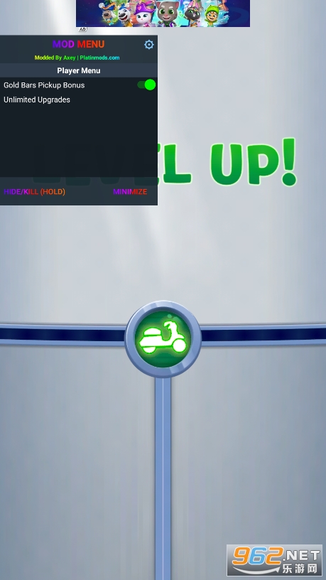 ��ķè�ܿ�2���ò˵�(Talking Tom Gold Run 2)v1.0.32.15329 �ƽ���ͼ0