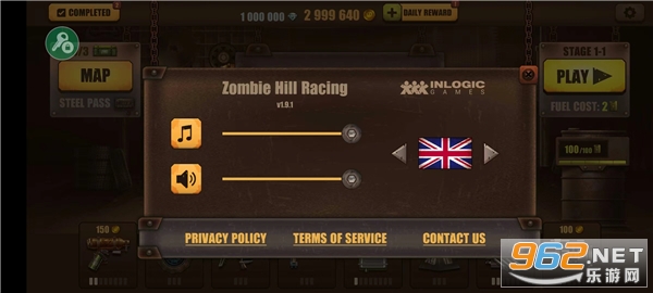 ɽ�ؽ�ʬ�������ò˵�(Zombie Hill Racing)��ͼ4