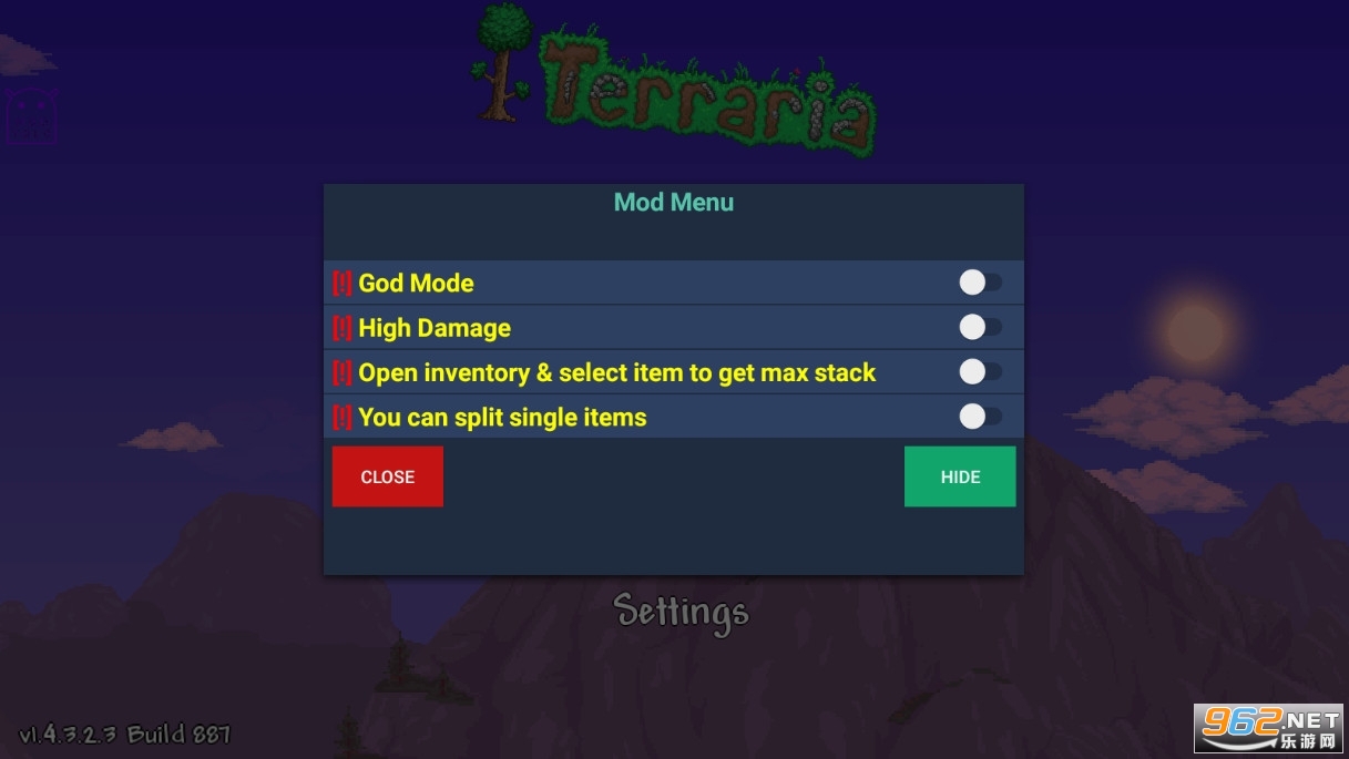 泰拉瑞亚国际版免费手机版(Terraria)截图0