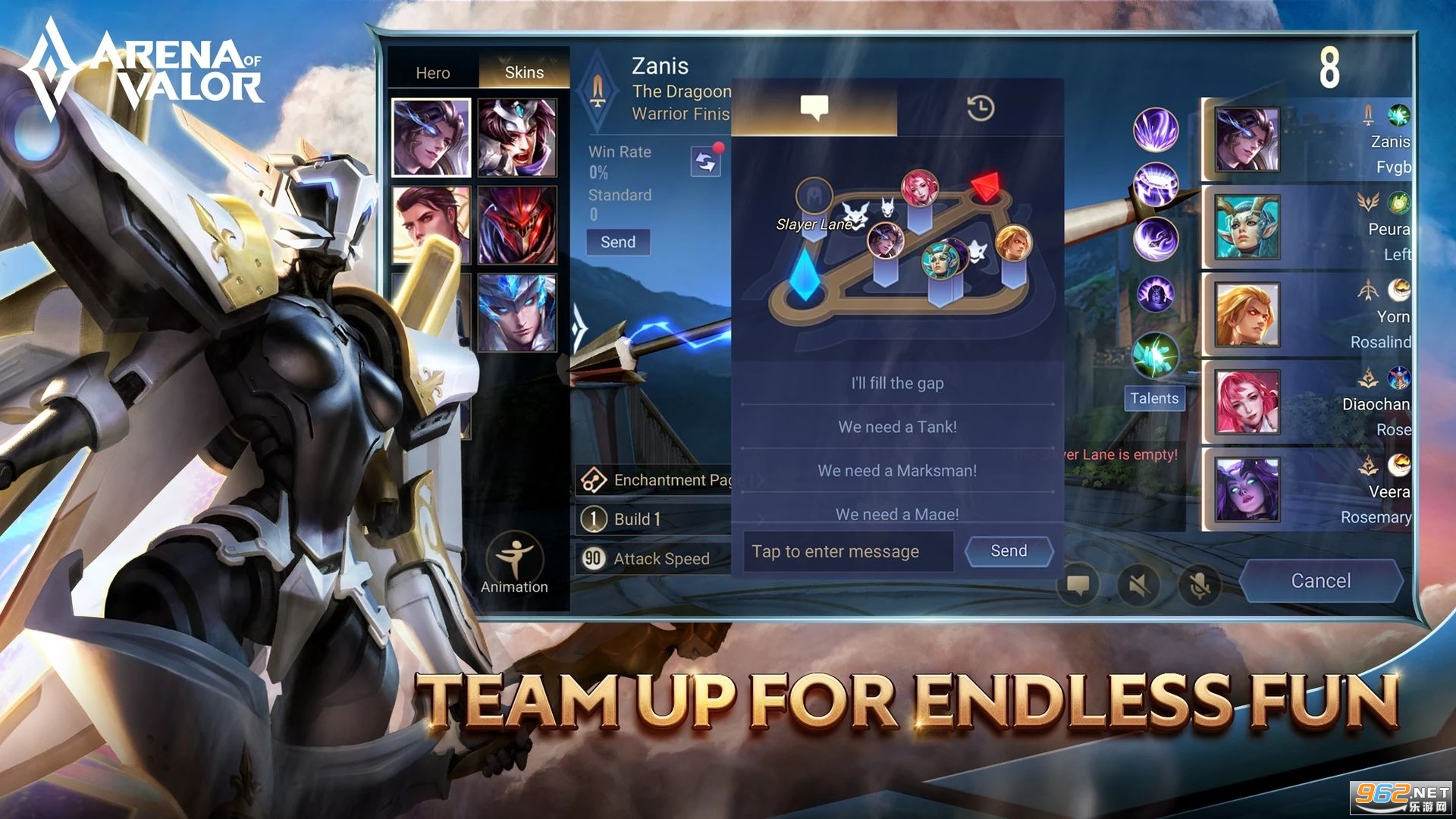 ��˵�Ծ����з�2022(Arena of Valor���з�)v1.46.2.2 �ٷ������ͼ1