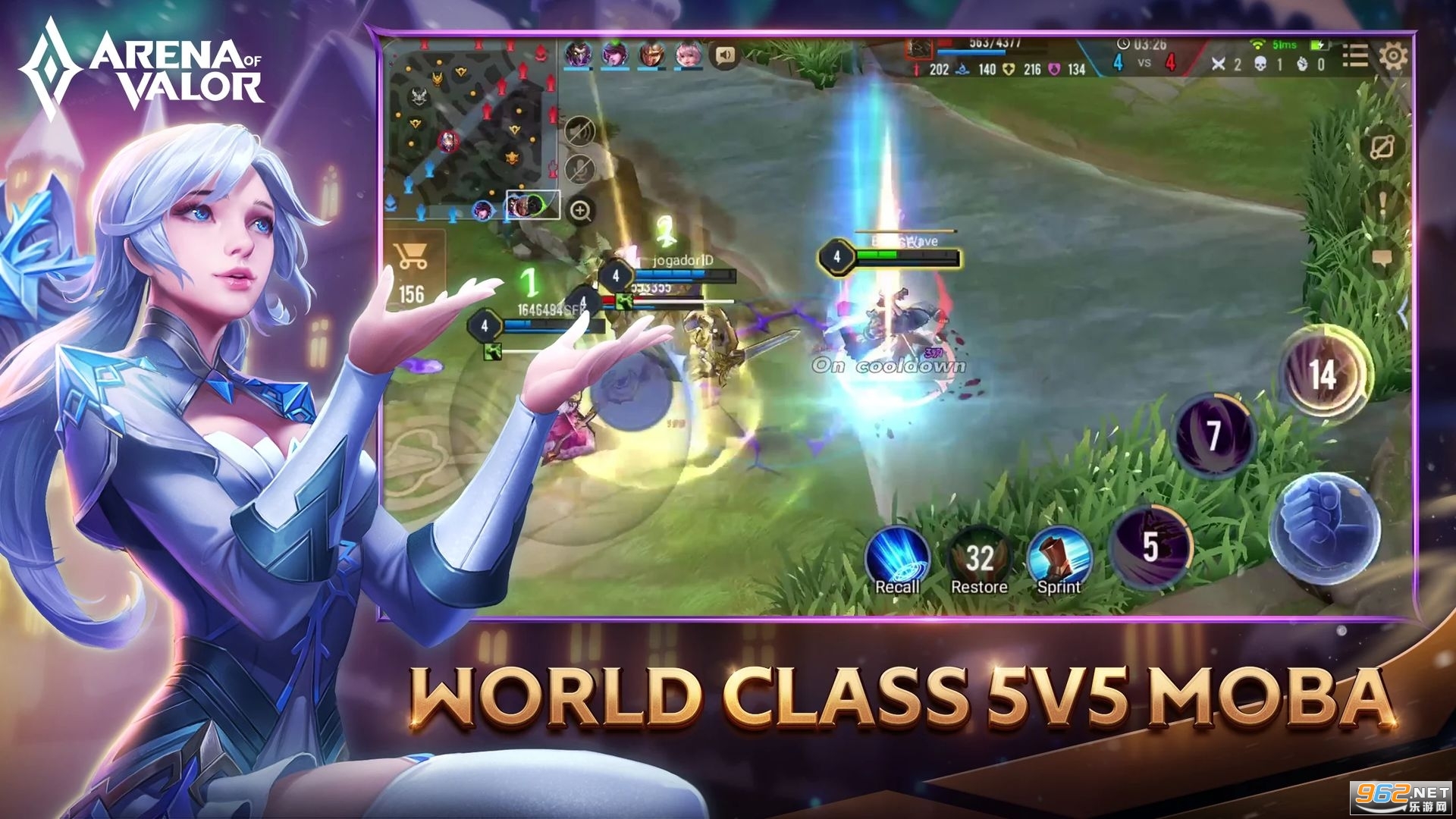 ��˵�Ծ����з�2022(Arena of Valor���з�)v1.46.2.2 �ٷ������ͼ0