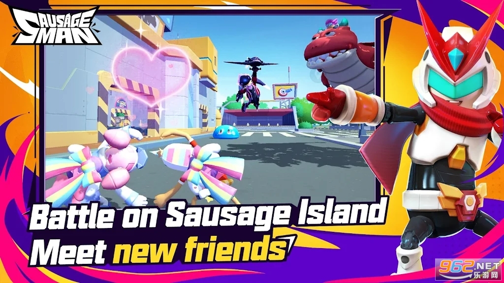 香肠派对正版国际版2024(Sausage Man)截图3