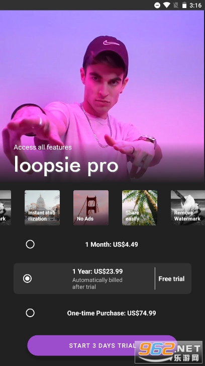 Loopsie��׿��v5.1.9 (Loopsie - Dazz Cam 3D��Ƭ)��ͼ1