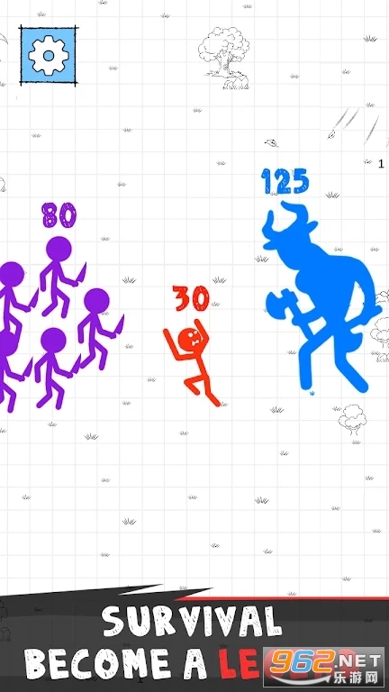 Number.io Stick Tower Defense��Ϸ��ͼ3