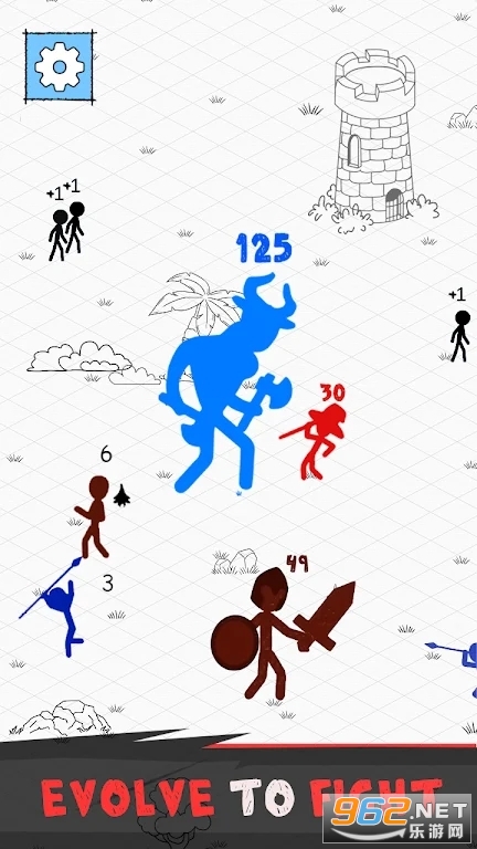 Number.io Stick Tower Defense��Ϸ��ͼ4