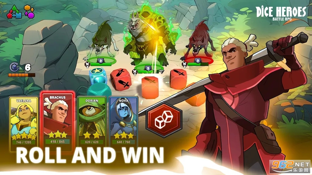 Dice Heroes骰子英雄战斗rpg截图2