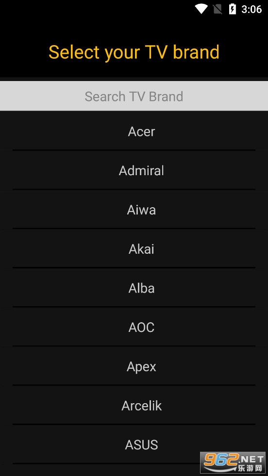 万能遥控器Universal TV Remote Control截图2