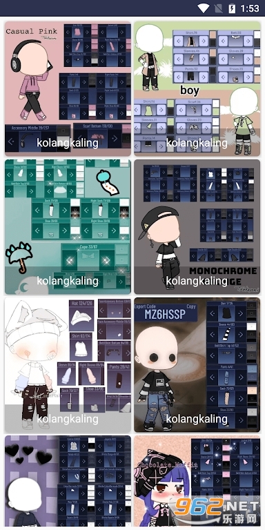 �Ӳ��·�������ֲ�Outfit Ideas Club For Gachav2.0��ͼ4