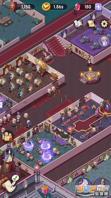 ������Ѫ��ĺ��У԰Idle Vampire Twilight School��׿���ͼ0