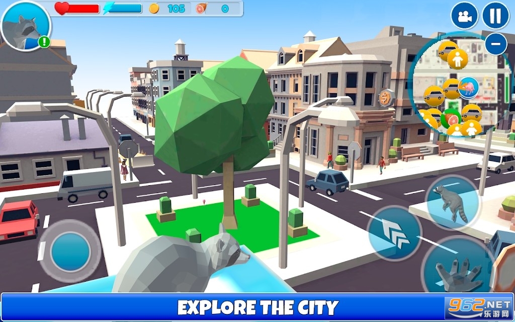 С���ģ����Raccoon Adventure Simulator 3D