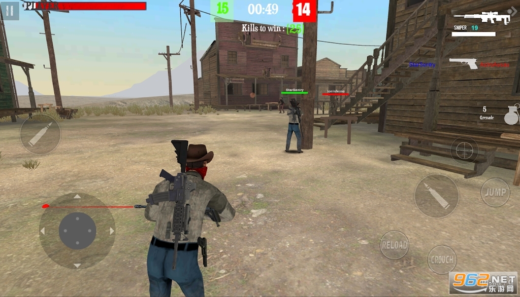 ţ�д�ս��Ұ����Cowboy Battles Wild West��ͼ2