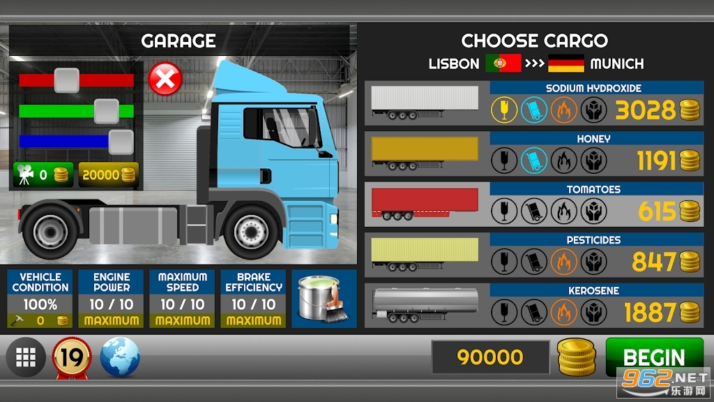 卡车模拟器2dTruck Simulator 2D中文版截图5