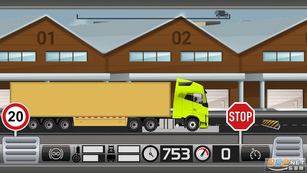 卡车模拟器2dTruck Simulator 2D中文版截图1