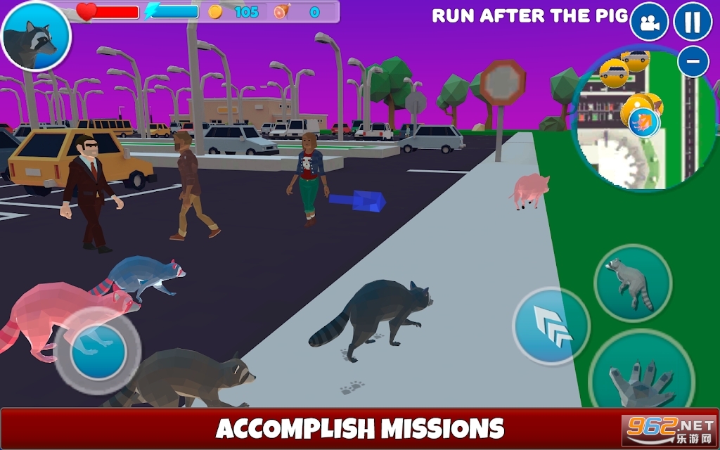 С���ģ����Raccoon Adventure Simulator 3D��ͼ3