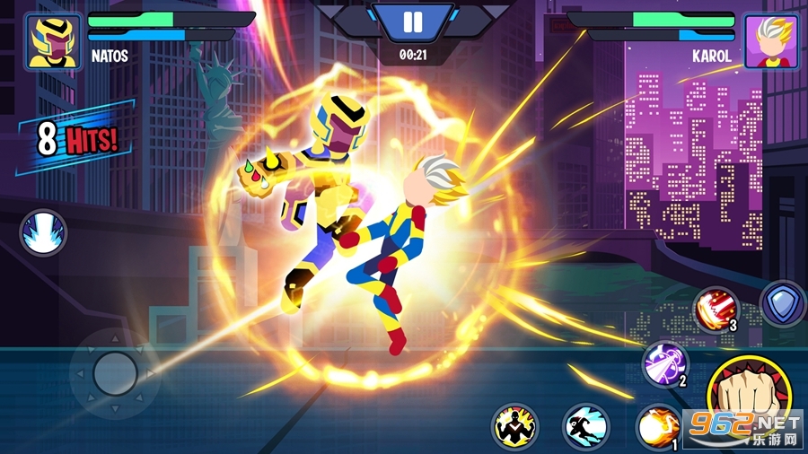 �����Ӣ���ϵ�֮ս��Ϸv0.1.7 (Stickman Heroes:Battle of God)��ͼ1