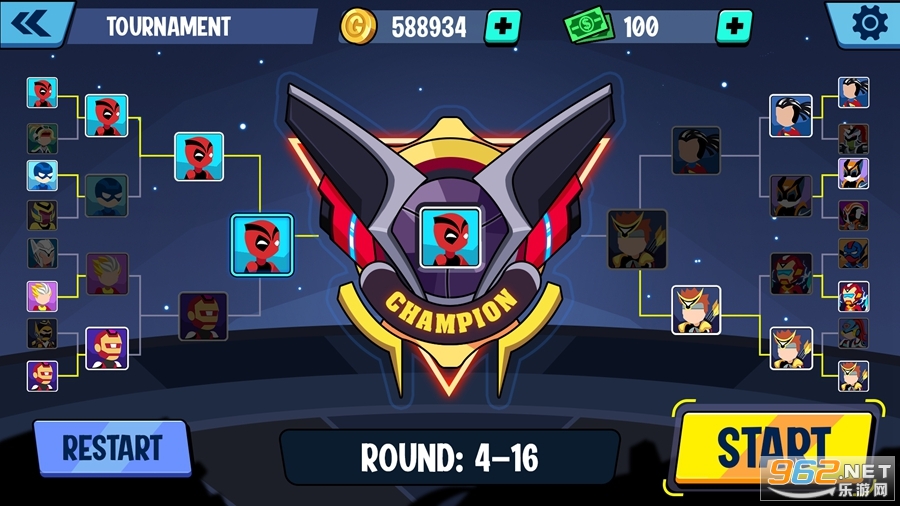 �����Ӣ���ϵ�֮ս��Ϸv0.1.7 (Stickman Heroes:Battle of God)��ͼ3