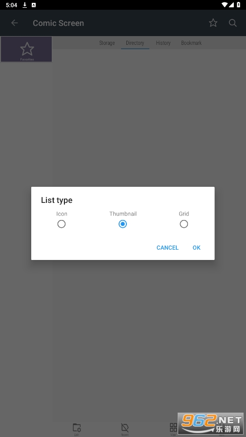 ComicScreen���İ��ͼ1