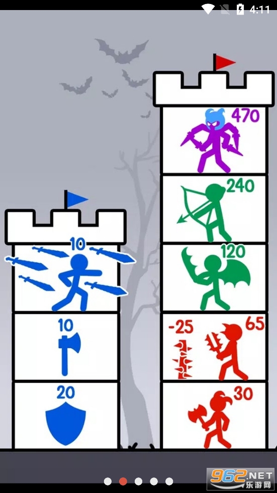 火柴人战争塔楼游戏 火柴人战争塔楼游戏