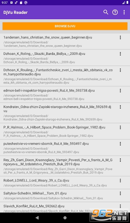 DjVu Reader�Ķ����ֻ���׿���ͼ0