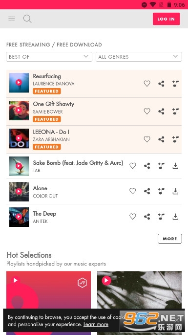 Jamendo Musicv3.4.2 ���Ȩ��ͼ1