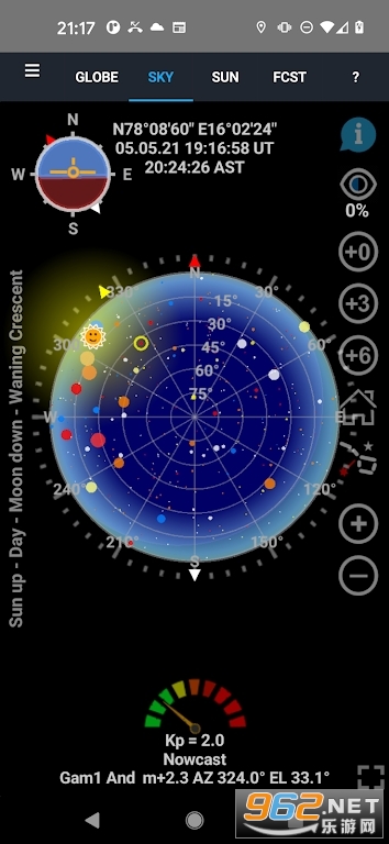 ����Ԥ��appAurora Forecast 3Dv8.5��ͼ4