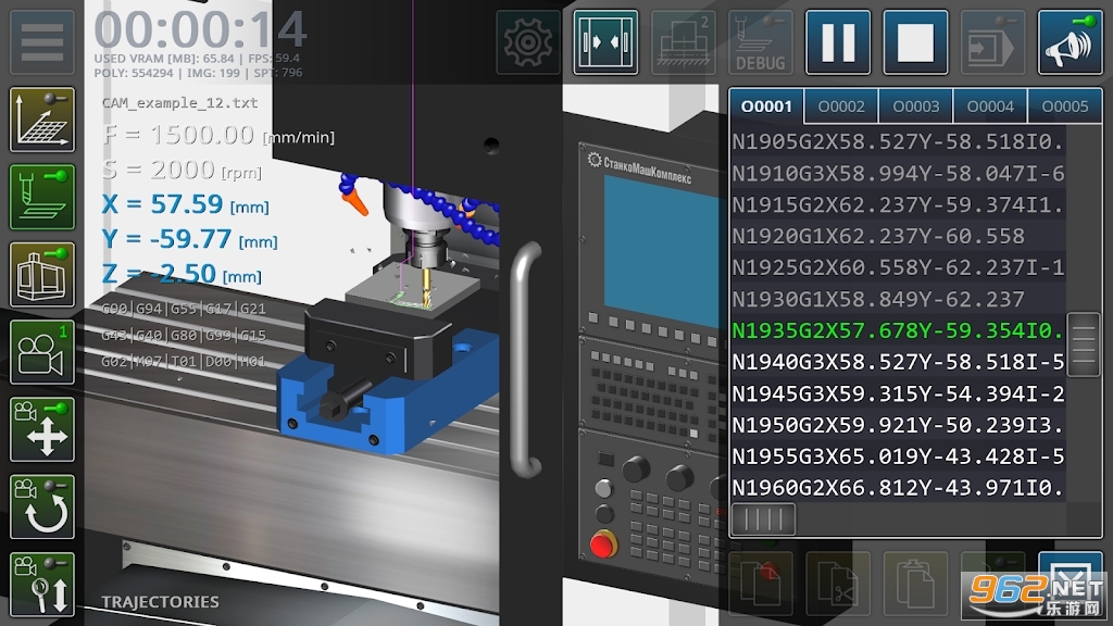 ���ػ���ģ����CNC VMC Simulator��ͼ1