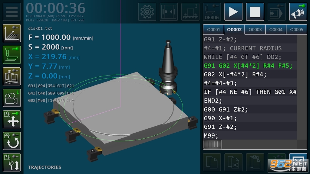 ���ػ���ģ����CNC VMC Simulator��ͼ2