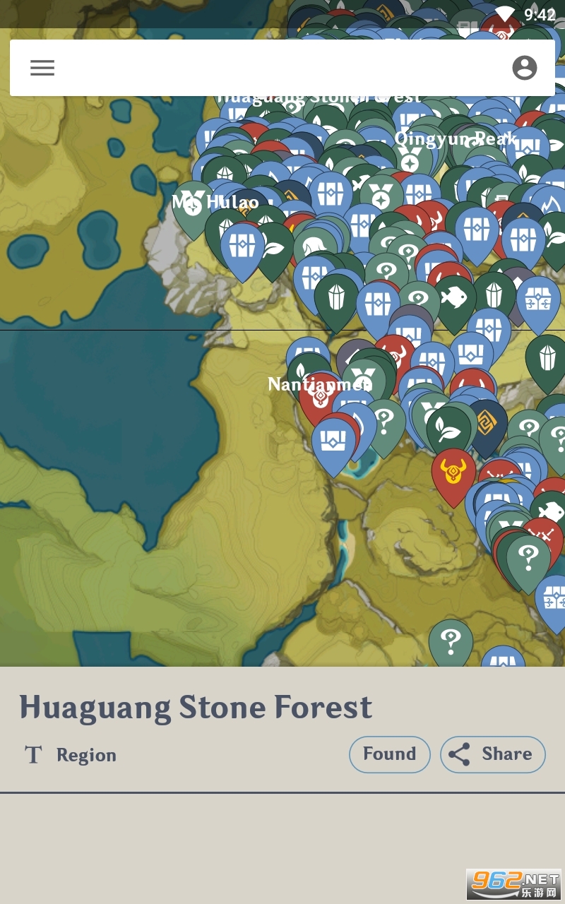 ԭ���ͼ��Դ��ѯ����������(Genshin Map)v2.0.3 �ٷ����ͼ0