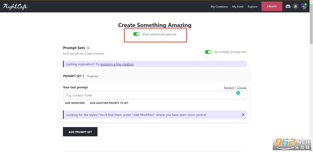 NightCaffe Ai Creator Advicev1.1.3 (�滭����)��ͼ0
