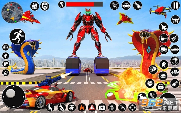蟒蛇机器人模拟器官方版(Anaconda Snake Robot Game)截图2