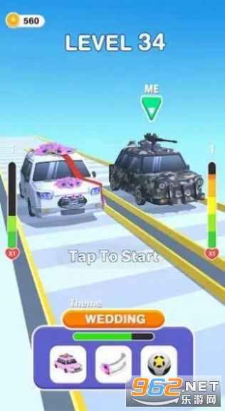 汽车改装赛游戏安卓版(Car Makeover Race 3D)截图2