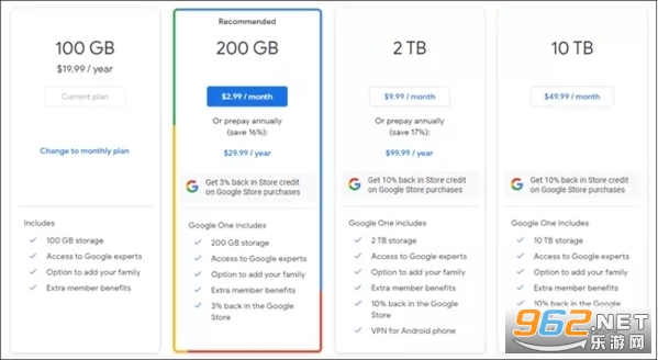Google One app Google One app