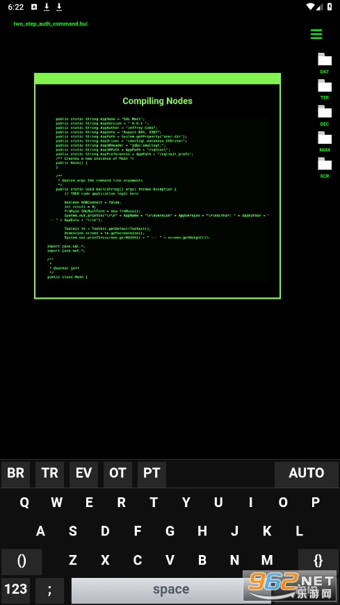 �ڿ������������ֻ���(geektyper)v1.0.1 �й����ͼ1