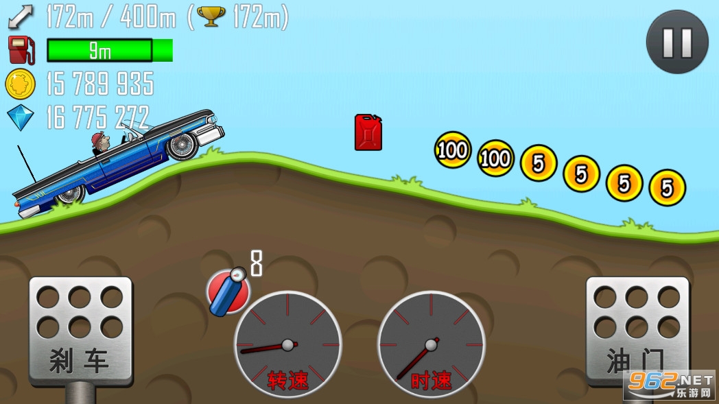 HillCilmbRacingv1.542����(��ɽ����)v1.48.18 ���޽����ʯȼ�ͽ�ͼ5