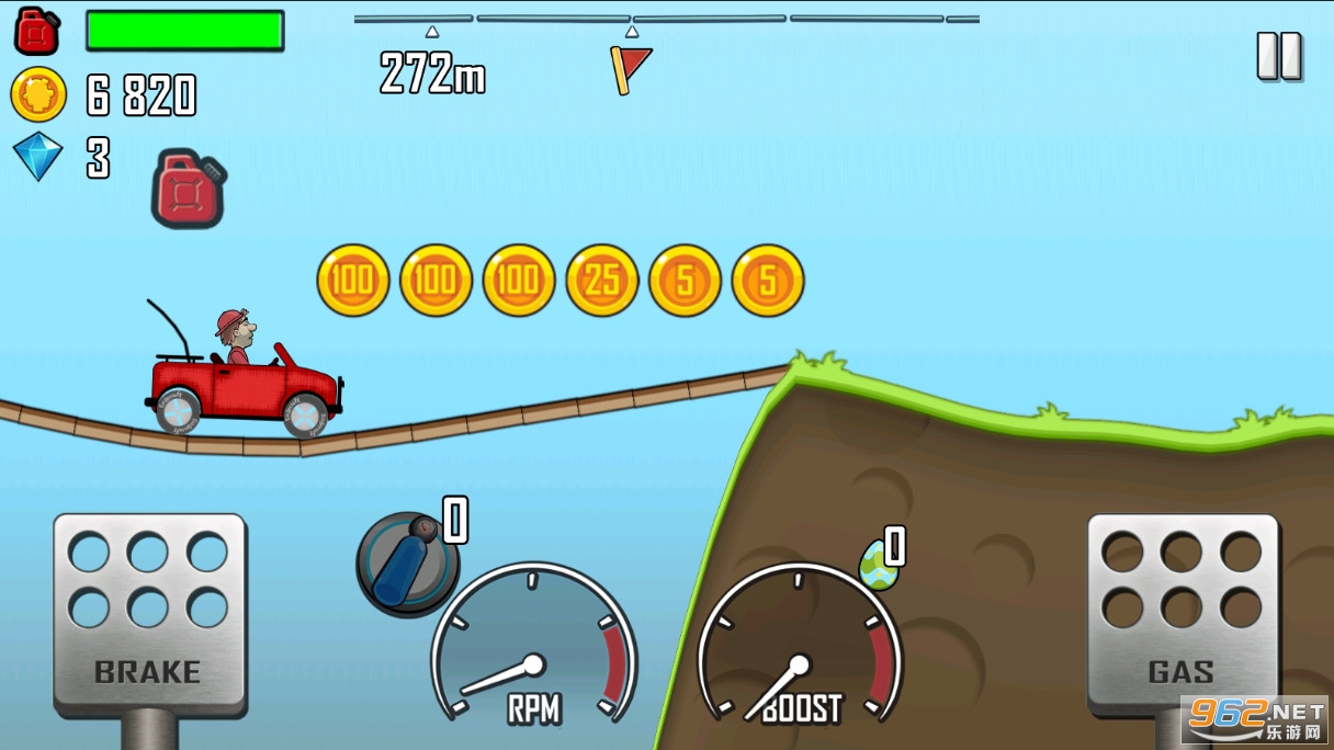 HillClimbRacing1登山赛车截图0