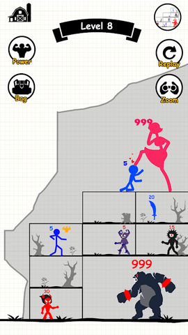 �޾���ս���ٷ�������(Stick Fight: Endless Battle)��ͼ2